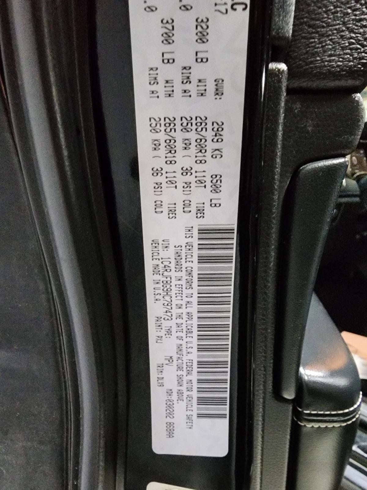 2017 Jeep Grand Cherokee Limited