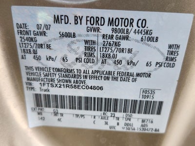 2008 Ford Super Duty F-250 SRW XL