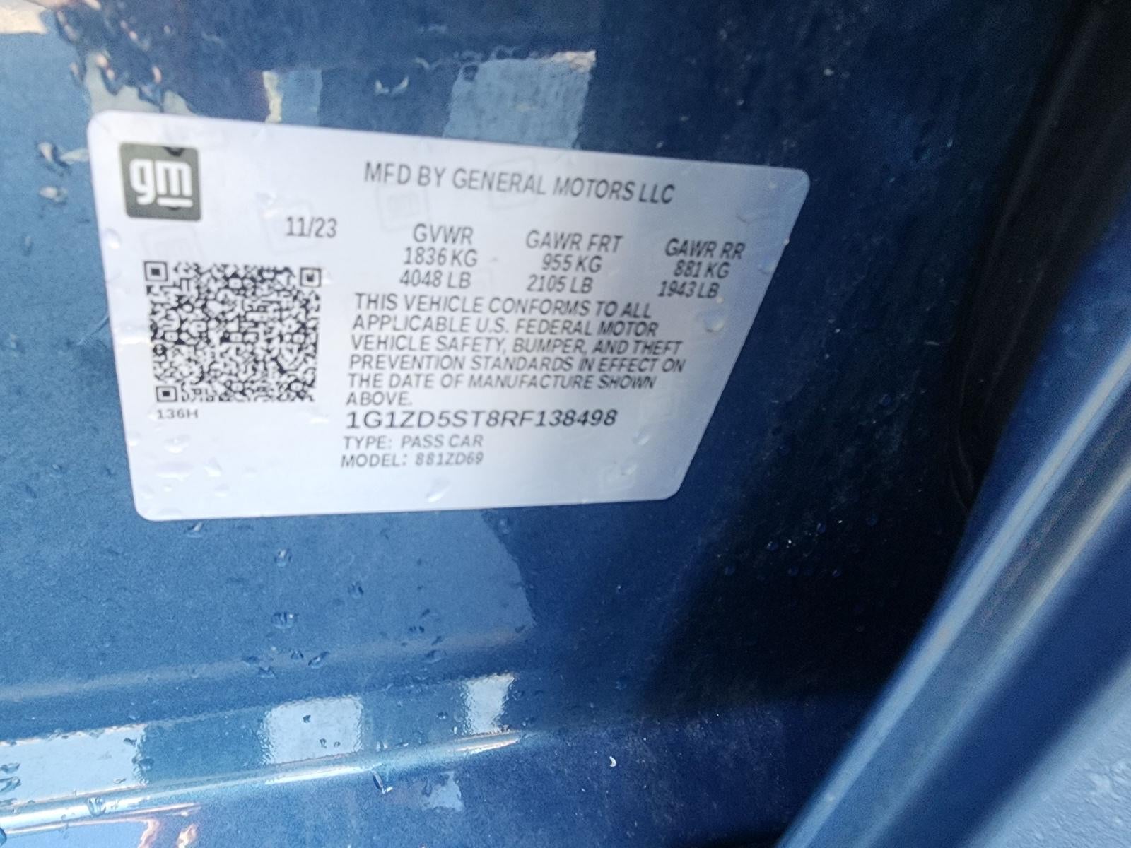 2024 Chevrolet Malibu 1LT