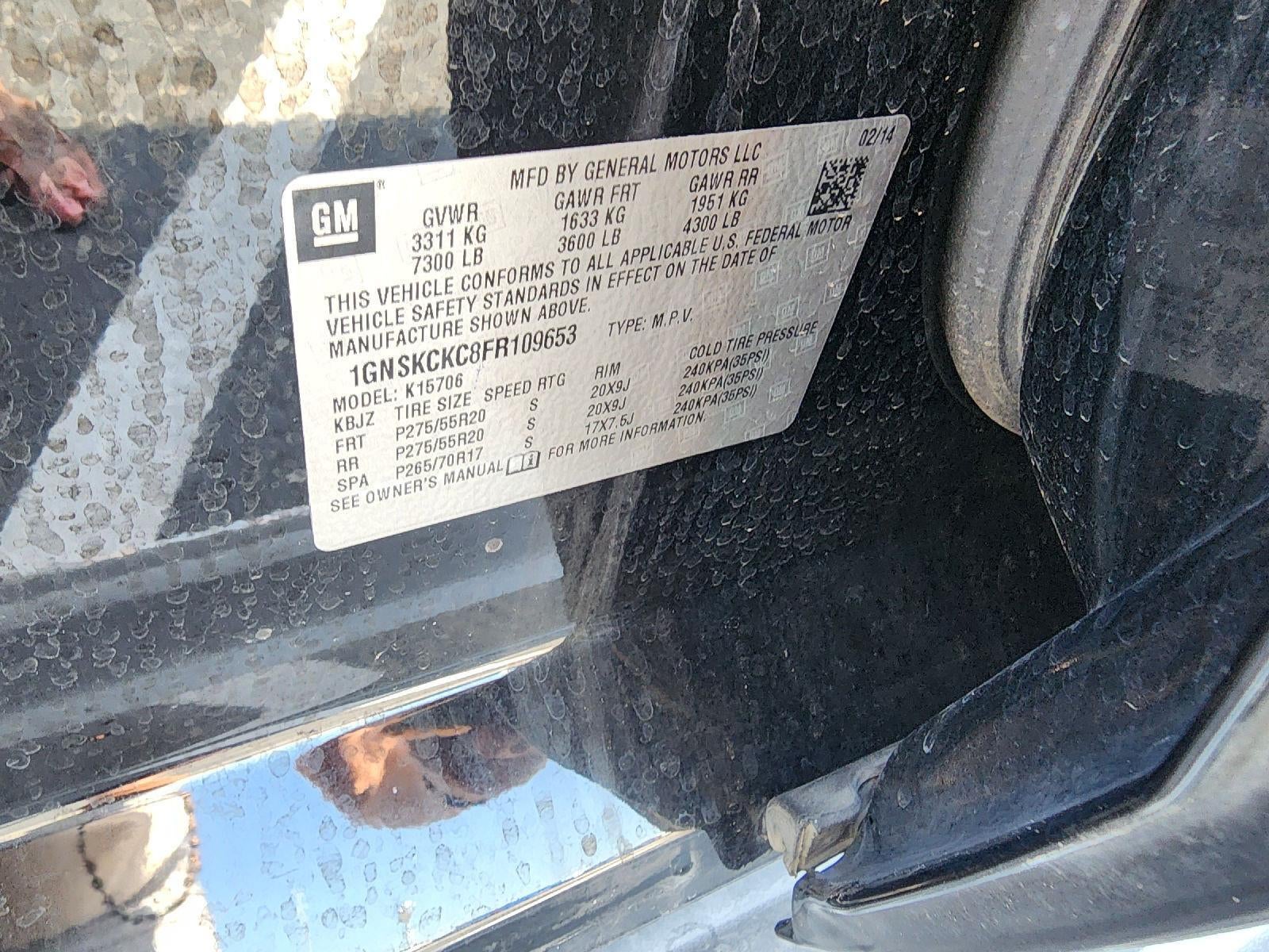 2015 Chevrolet Tahoe LTZ