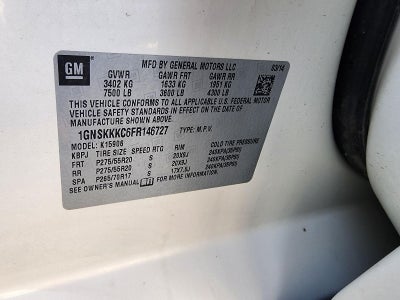 2015 Chevrolet Suburban LTZ