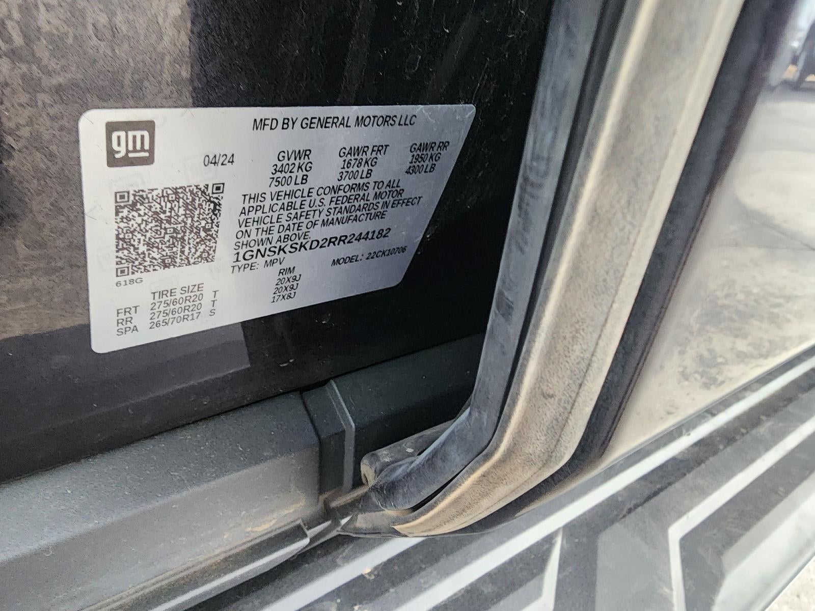 2024 Chevrolet Tahoe Premier