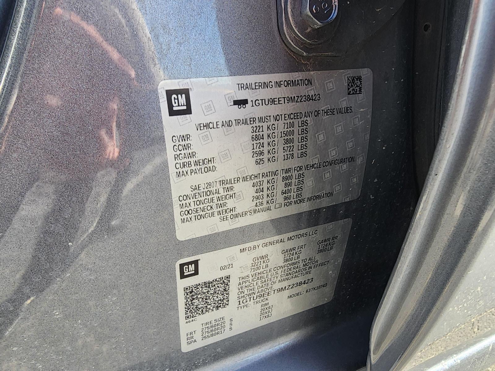 2021 GMC Sierra 1500 AT4