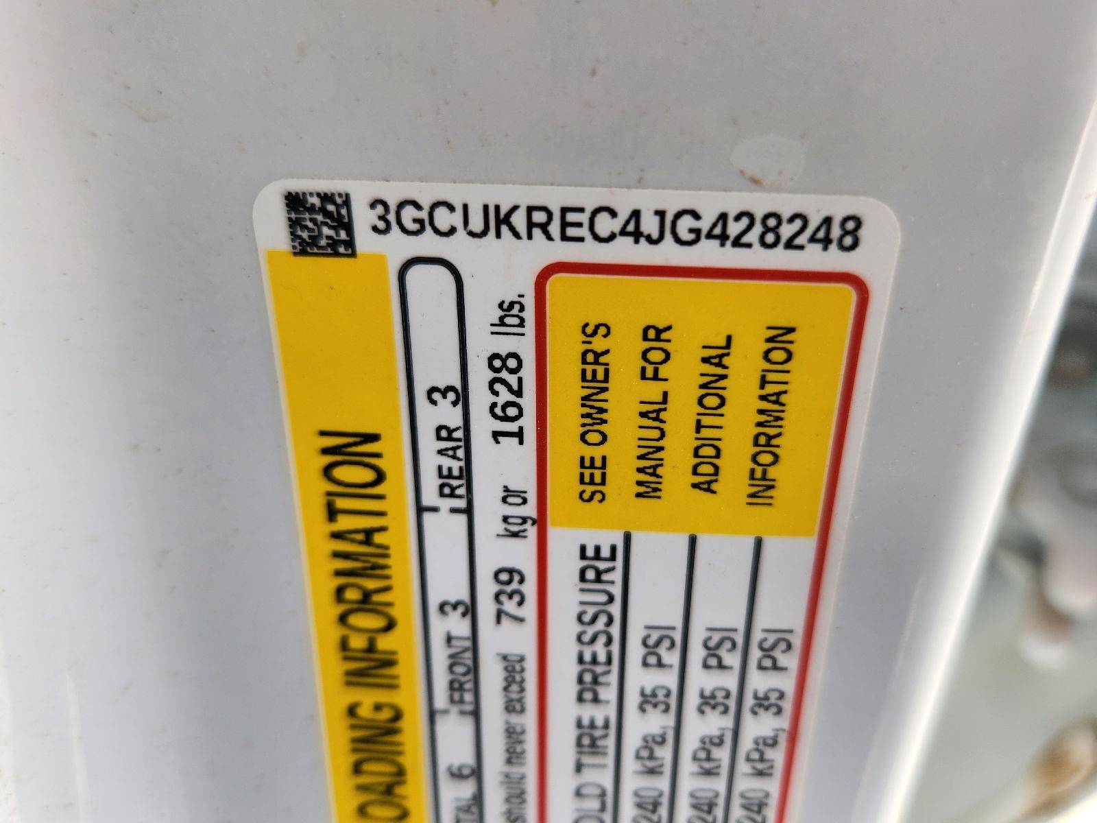 2018 Chevrolet Silverado 1500 LT