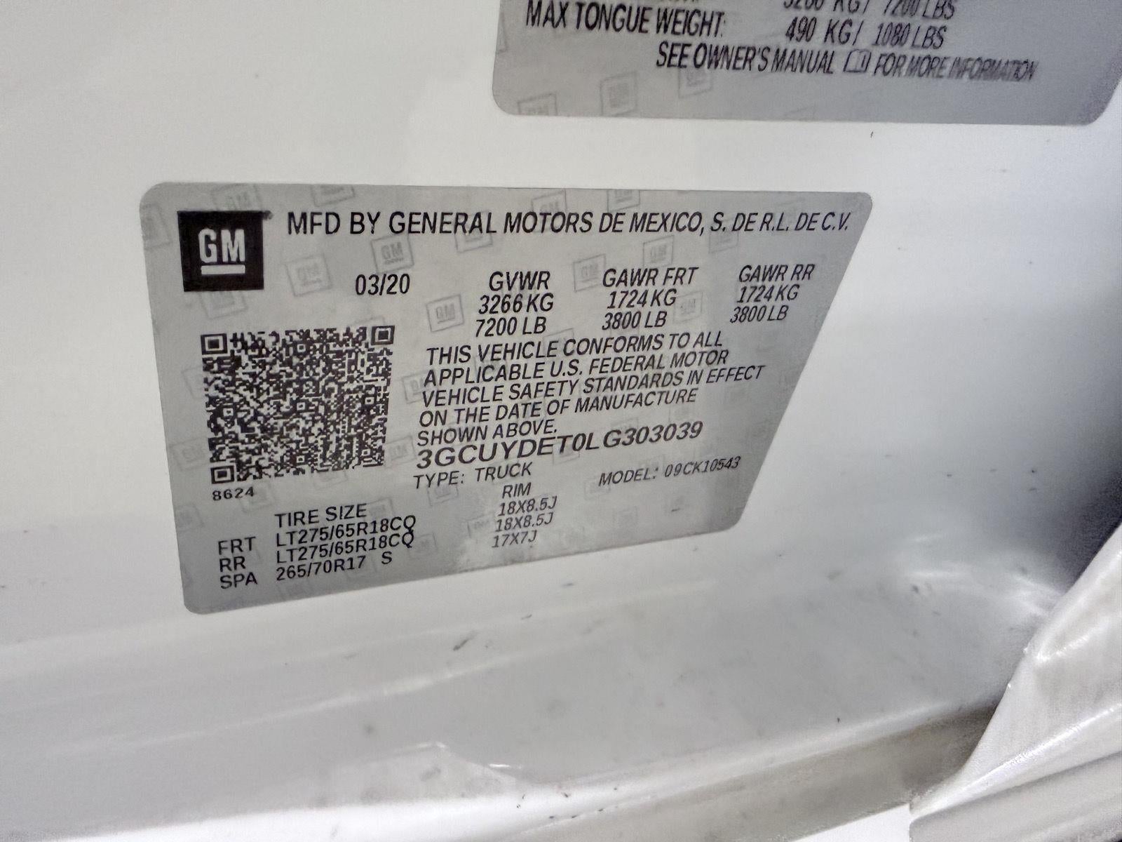 2020 Chevrolet Silverado 1500 LT