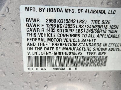 2017 Honda Pilot EX-L