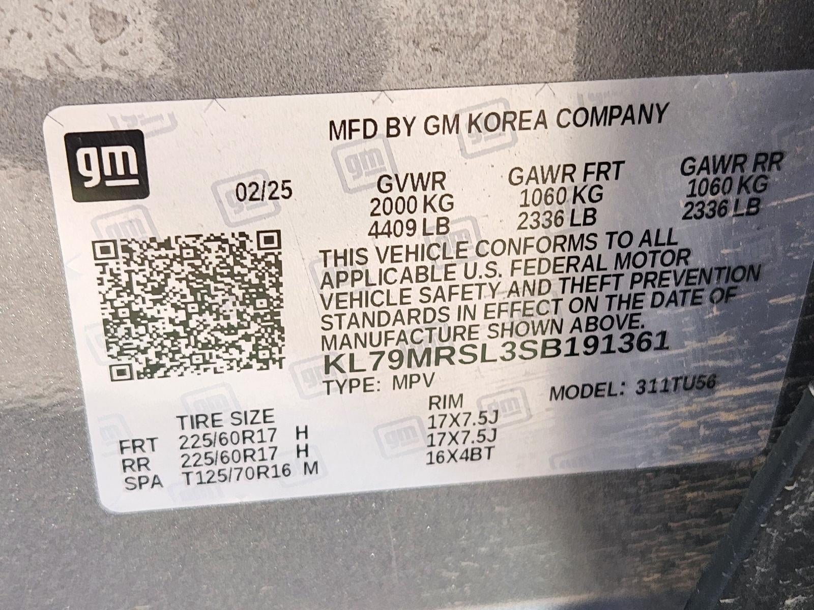 2025 Chevrolet Trailblazer LT